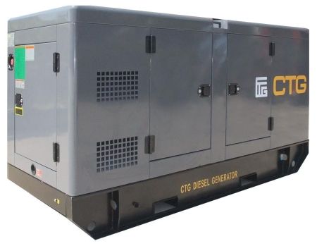 Дизельный генератор CTG AD-150RE в кожухе с АВР фото
