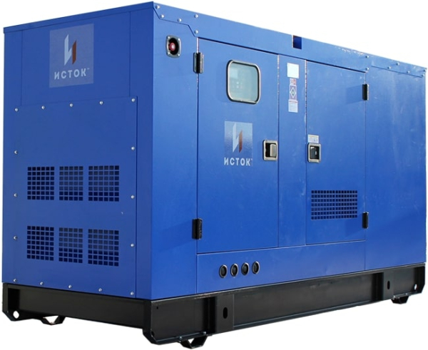 Дизельный генератор Исток АД150С-Т400-РПМ35 в кожухе с АВР  синхронный фото