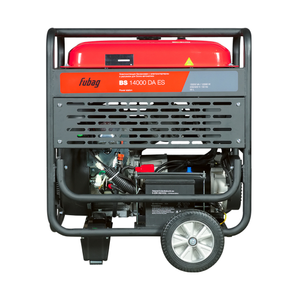 Бензиновый генератор Fubag BS 14000 DA ES для гаража фото