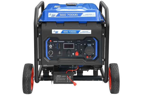 Бензиновый инверторный генератор ТСС SGG 7000Ei для гаража фото