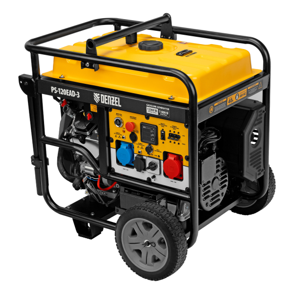 Бензиновый генератор DENZEL PS-120EAD-3 портативный фото