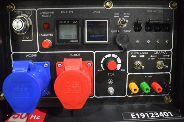 Дизельный сварочный генератор ТСС DGW 7.0/250ED-R3 026497 4-х тактный фото