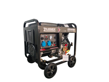Дизельный генератор Zammer S9500DE - 6,5кВт фото