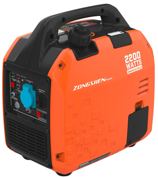 Бензиновый инверторный генератор Zongshen BQH 2200 синхронный фото
