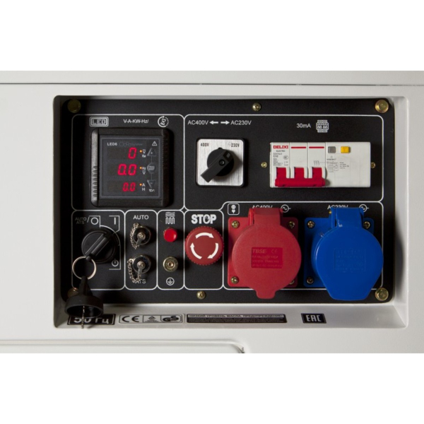 Дизельный генератор Hyundai DHY 8500SE  портативный фото