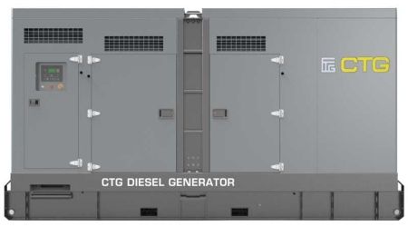 Дизельный генератор CTG 33C в кожухе с АВР фото