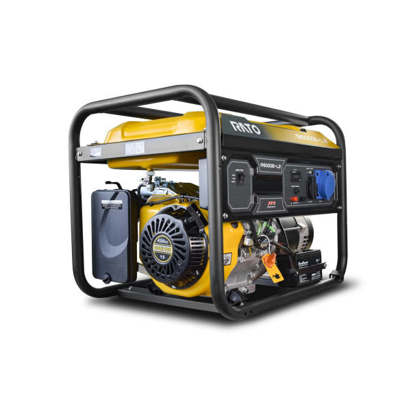 Бензиновый генератор RATO R6000E-L2 электростартер 4-х тактный фото