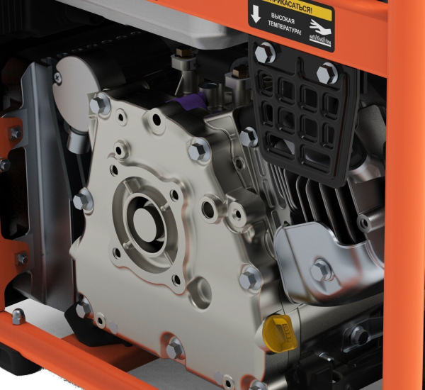 Бензиновый инверторный генератор Zongshen BPB 4500 E синхронный фото