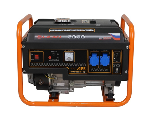 Бензиновый генератор Lifan 2.8 GF-6 (LF3000) Бензиновый генератор Lifan 2.8 GF-6 (LF3000) фото