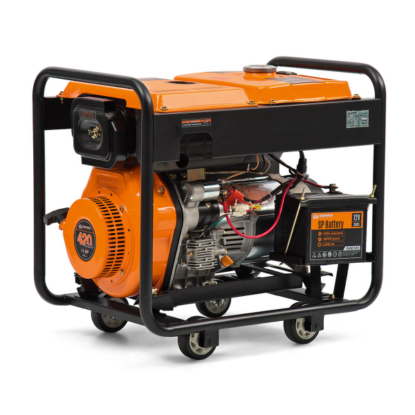 Дизельный генератор DAEWOO DDAE 6000XE DDAE 6000XE для гаража фото