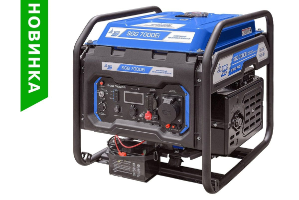 Бензиновый инверторный генератор ТСС SGG 7000Ei для гаража фото