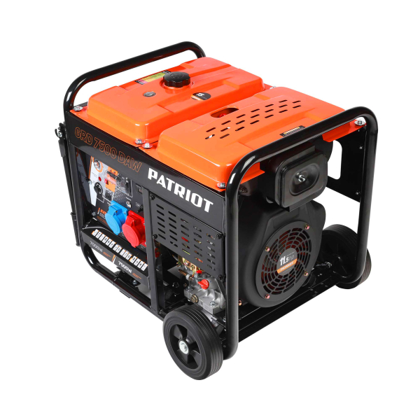Дизельный генератор PATRIOT GRD 7500 DAW 472732275 для гаража фото