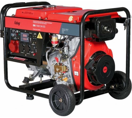Дизельный генератор Fubag DS 7000 DA ES фото