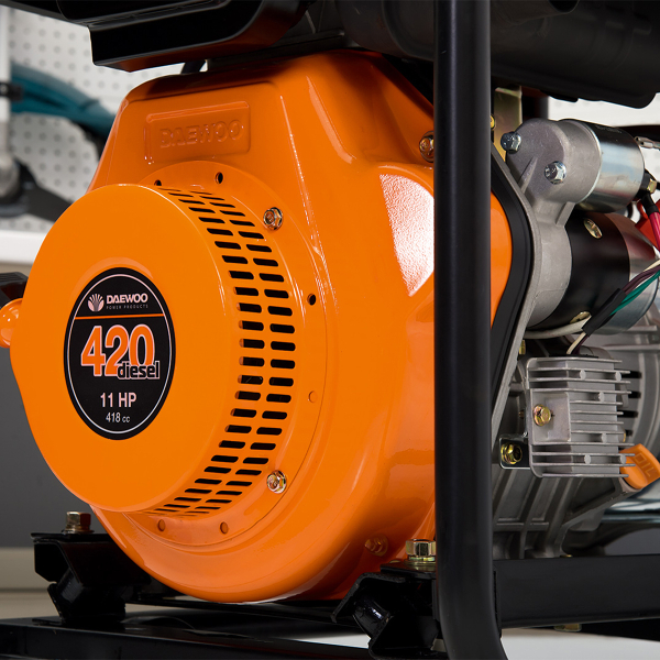 Дизельный генератор DAEWOO DDAE 6000XE DDAE 6000XE портативный фото