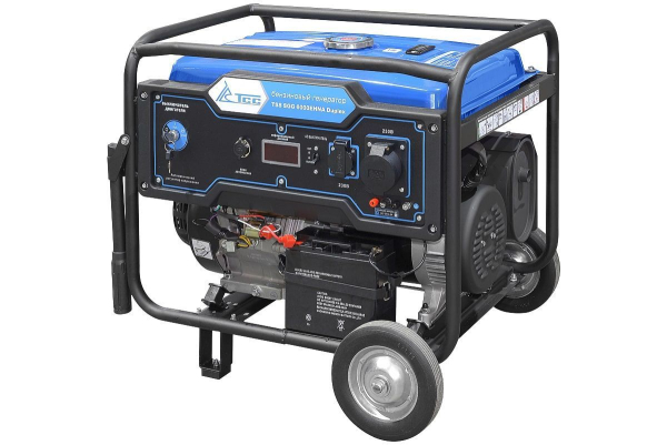 Бензиновый генератор ТСС SGG 6000EHNA Duplex синхронный фото
