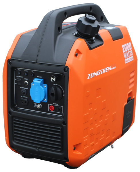 Бензиновый инверторный генератор Zongshen BQH 2000 для гаража фото
