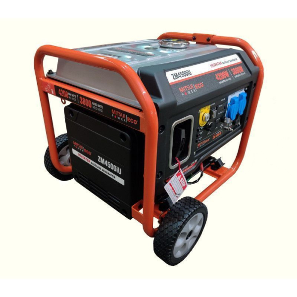 Бензиновый инверторный генератор Mitsui ZM 4500 IU для гаража фото