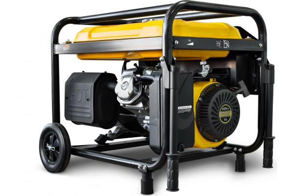 Бензиновый генератор RATO R6000-L2W + колесный комплект синхронный фото