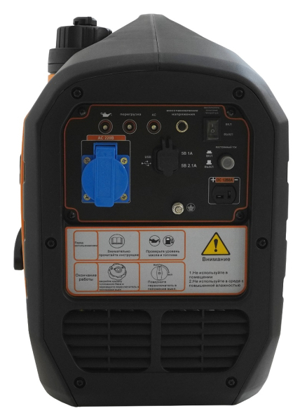 Бензиновый инверторный генератор Lifan 2800i синхронный фото