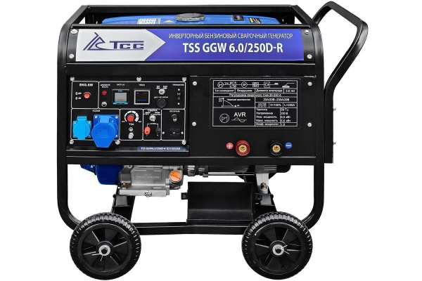 Бензиновый сварочный генератор ТСС GGW 6.0/250D-R 4-х тактный Бензиновый сварочный генератор ТСС GGW 6.0/250D-R 4-х тактный фото