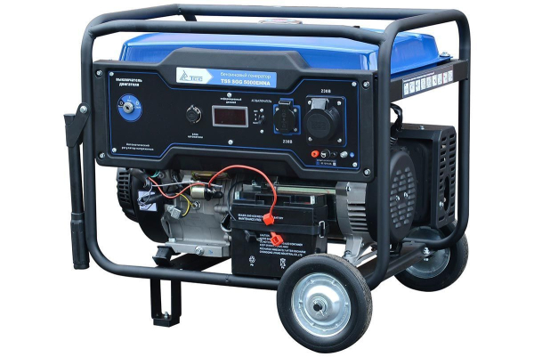 Бензиновый генератор ТСС SGG 5000EHNA с АВР 4-х тактный фото