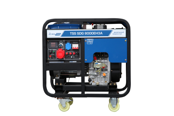 Дизельный генератор ТСС SDG 8000EH3A 100051 для гаража фото