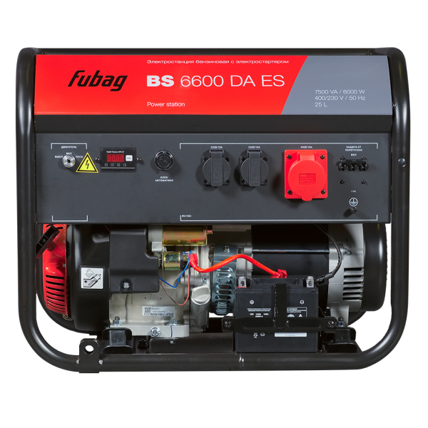 Бензиновый генератор Fubag BS 6600 DA ES 641693 фото