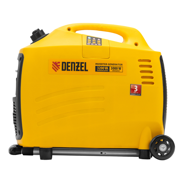 Бензиновый инверторный генератор DENZEL GT-3200iSE для дачи фото