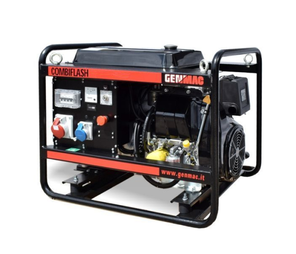 Дизельный сварочный генератор GenMac COMBIFLASH G250KEO  4-х тактный фото