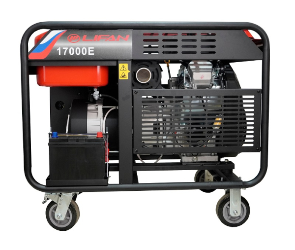 Бензиновый генератор Lifan 17000E 4-х тактный фото