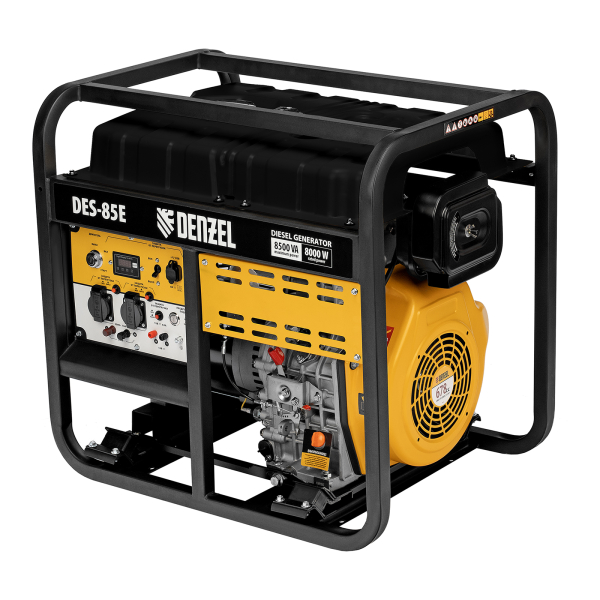 Дизельный генератор DENZEL DES-85E 94415 для дома фото