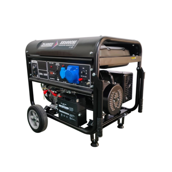 Бензиновый генератор Zammer S8500CXE 4-х тактный фото