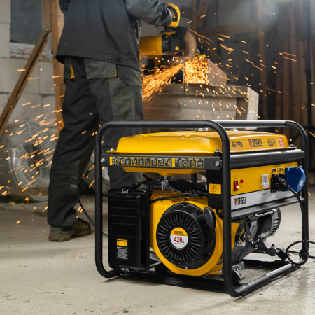 Бензиновый генератор DENZEL GE 7900 фото