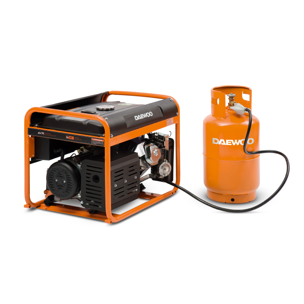 Бензиновый генератор DAEWOO GDA 7500 DFE для гаража фото