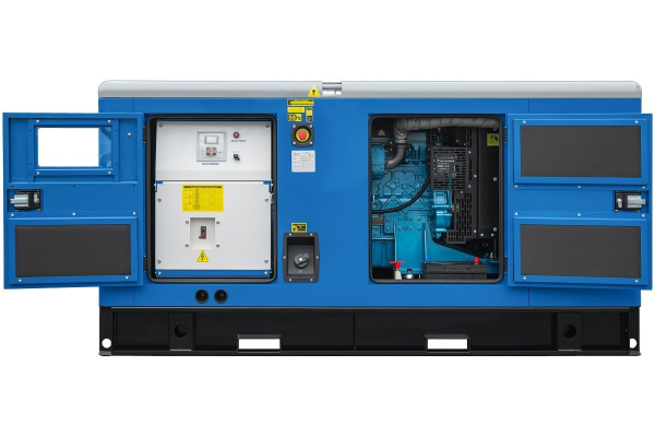 Дизельный генератор ТСС АД-64C-Т400-1РКМ9 в шумозащитном кожухе 043755 стационарный фото