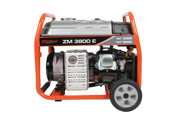 Бензиновый генератор Mitsui ZM 3800 E 4-х тактный фото