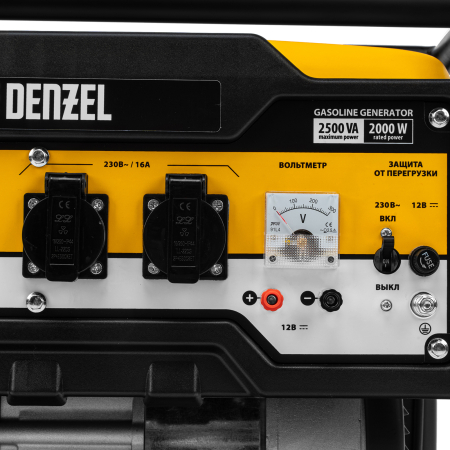 Бензиновый генератор DENZEL PS 25 фото