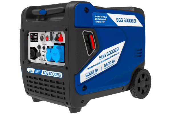 Бензиновый инверторный генератор ТСС SGG 6000ESi 4-х тактный фото