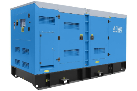Дизельный генератор ТСС АД-300С-Т400 в шумозащитном кожухе фото