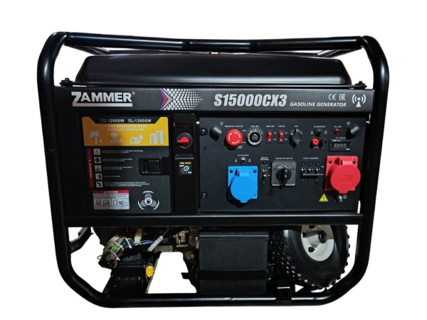 Бензиновый генератор Zammer S15000CX3 - 12кВт 4-х тактный Бензиновый генератор Zammer S15000CX3 - 12кВт 4-х тактный фото