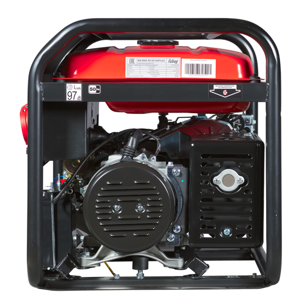 Бензиновый генератор Fubag BS 8500 XD ES DUPLEX + 4Т Extra + Комплект колес и ручек FUBAG в ПОДАРОК 4-х тактный фото