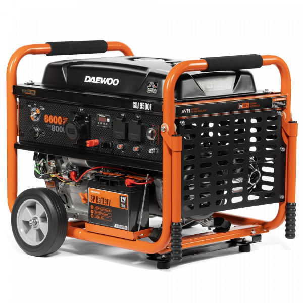 Бензиновый генератор DAEWOO GDA 9500E 4-х тактный фото
