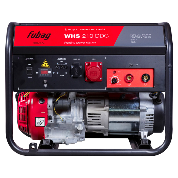 Бензиновый сварочный генератор Fubag WHS 210 DDC 646246 для гаража фото