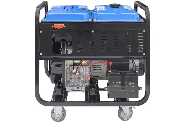 Дизельный генератор ТСС SDG 7500EHA 100026 синхронный фото