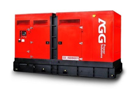 Дизельный генератор AGG C550D5 в кожухе фото