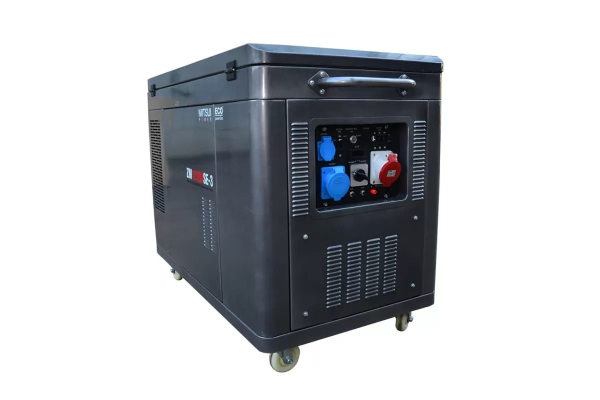 Бензиновый генератор Mitsui ZM 12500 SE-3 бесшумный фото