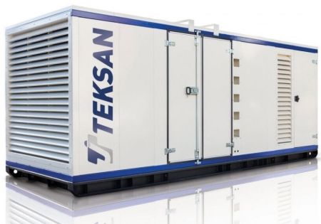 Дизельный генератор TEKSAN TJ825BD5L в кожухе фото