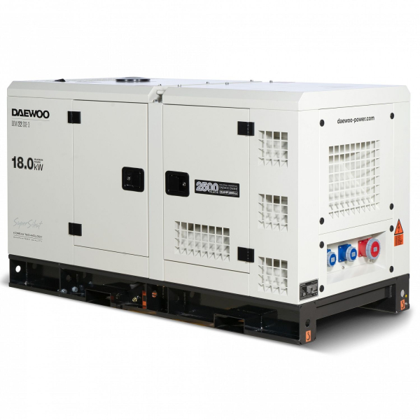 Дизельный генератор DAEWOO DDW 22 SSE-3 DDW 22 SSE-3 стационарный фото