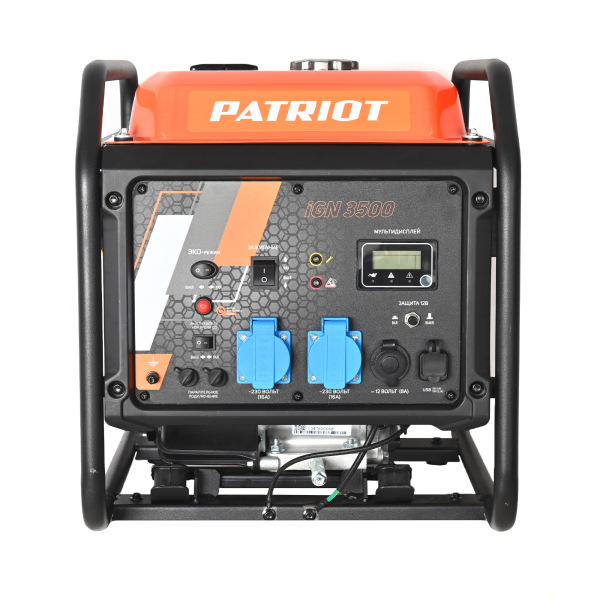 Бензиновый инверторный генератор PATRIOT iGN 3500 для гаража фото
