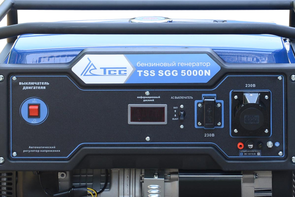 Бензиновый генератор ТСС SGG 5000N для гаража фото
